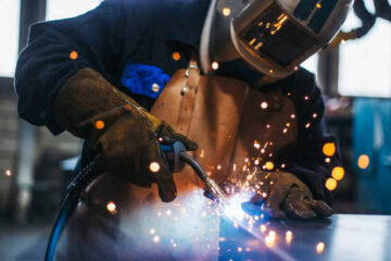 Industrial Welder With Torch