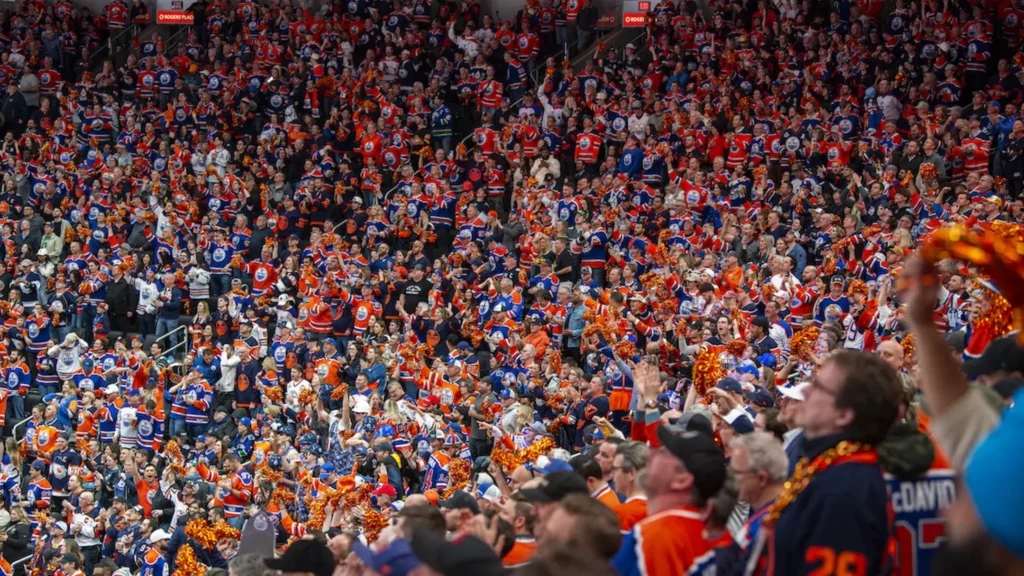 The Unexpected Moment: When an Oilers Fan Flashes the Crowd