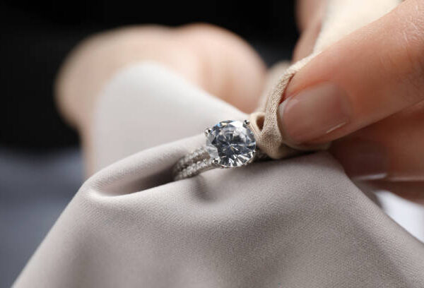 cz or moissanite are popular gemstones for engagement rings and fine jewelry. Both stones