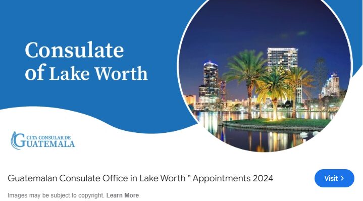 Guatemalan residents in Lake Worth should visit the Consulado de Guatemala in Lake Worth for official documentation and legal problems. Keep up with the consulate's services to maximize this vital community resource.