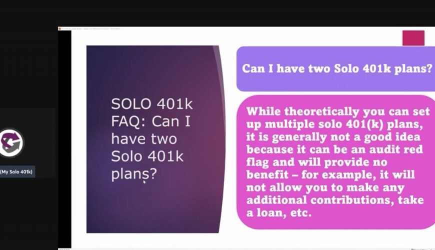 Running Multiple Business Solo 401k Six Important Solo 401k Benefits